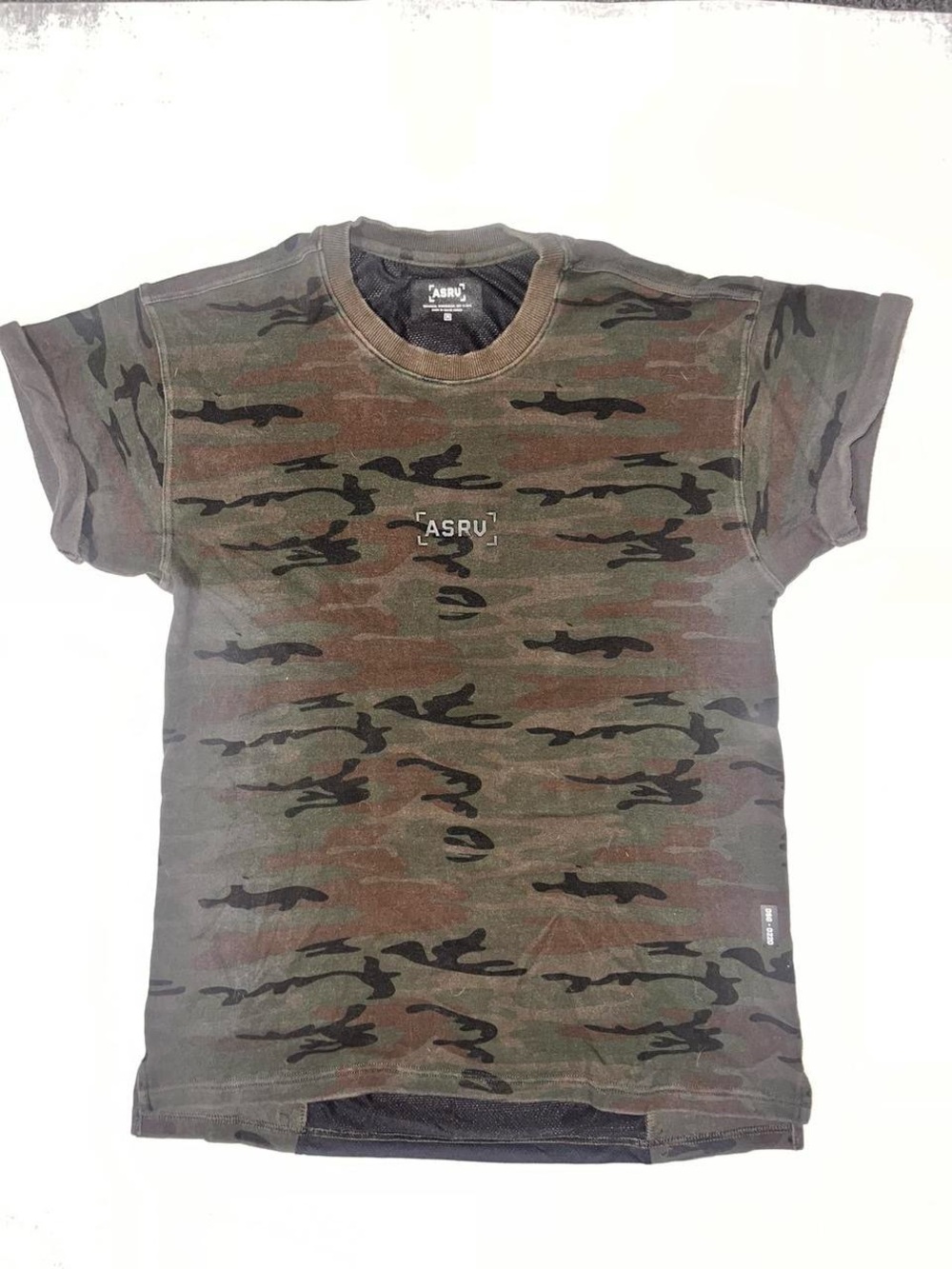 ASRV Aesthetic Revolution camo tee Size M